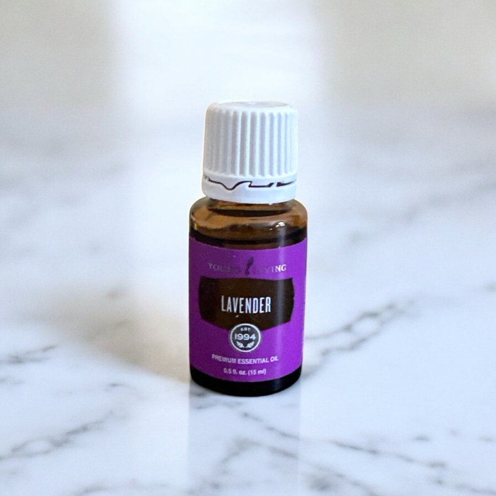 Young Living Lavender Essential Oil in Purple Label